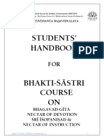 BVRV Bhakti Shastri Students' Handbook - v2.1