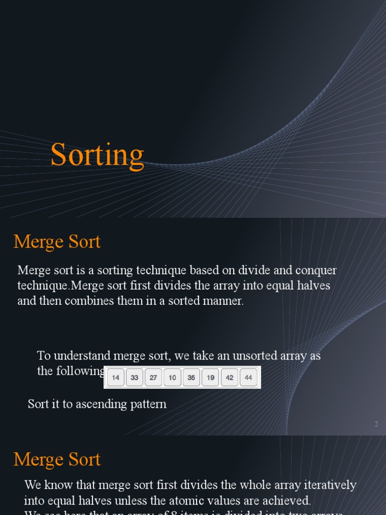 7.-Merge-Sort | PDF