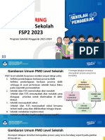 MONITORING PMO Level Sekolah FSP2 2023