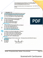 Physics Exam 3 Optics