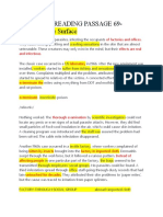 Ielts Reading Sratching The Surface