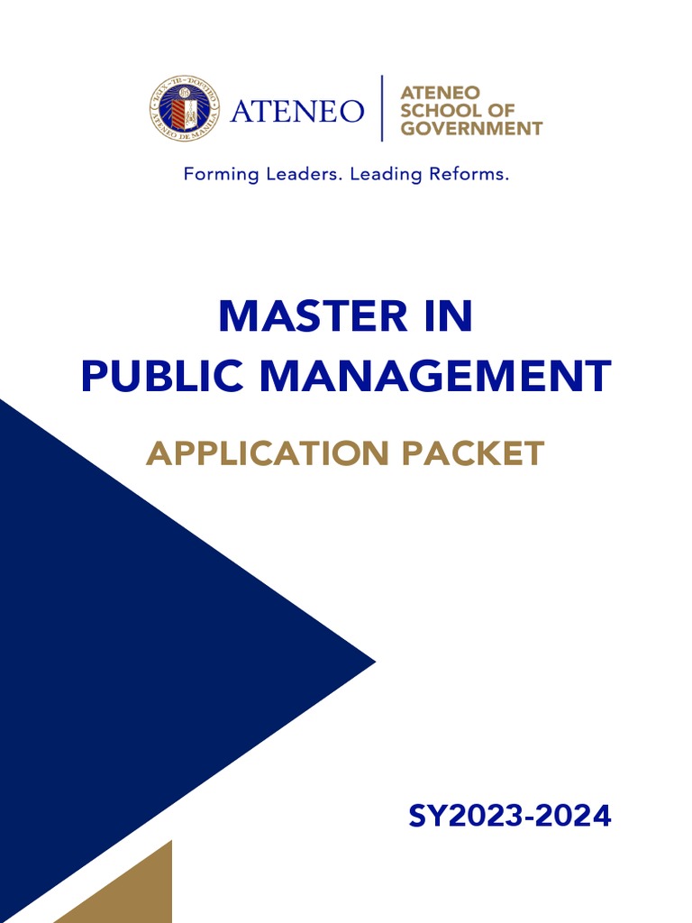 MPM Application Packet SY23!24!0 | PDF