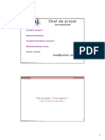 Chef de Projet: Un Projet, C'est Quoi ?