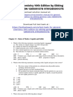 General Chemistry 10th Edition Ebbing Test Bank PDF 1