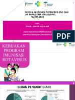1 - Kebijakan Imunisasi RV DAN HPV Di Indonesia - 21 &24 Juli 23