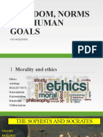 Eedom, Norms and Human Goals