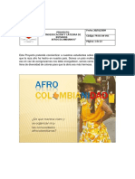 Proyecto Afrocolombianidad 2017