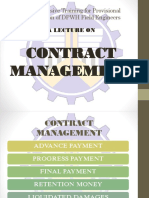 Contract Management Pfd