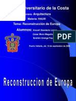 Reconstruccion de Europa