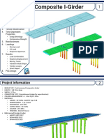 Midas Civil - Post Tension PSC I-Girder