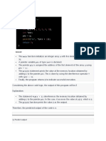 Q.Predict Output: Main A (1, 2, 3, 4, 5) PTR Int PTR A PTR A Printf 1 PTR (PTR + 1) 0