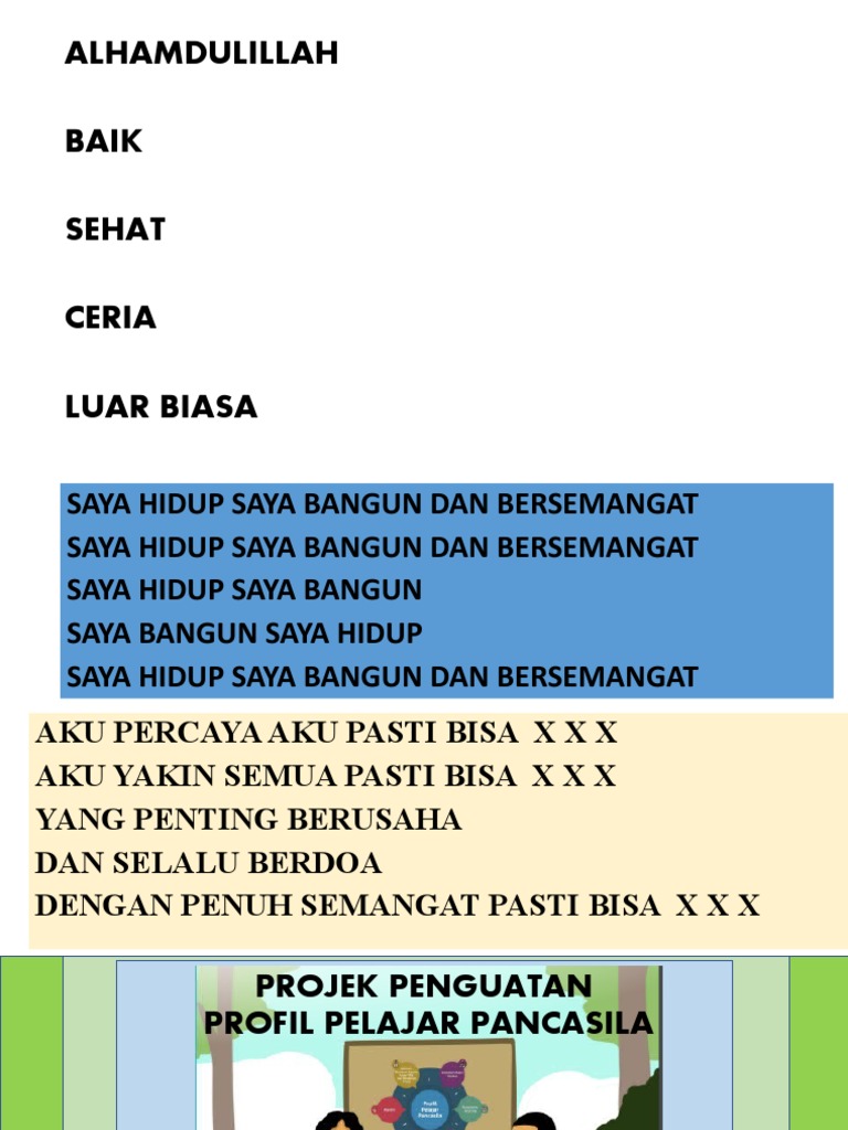 Profil Pelajar Pancasila | PDF