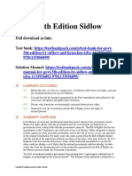 GOVT 5th Edition Sidlow Solutions Manual 1