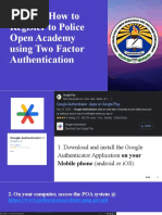 SISTIMS PNP Login and Registration Guide | PDF