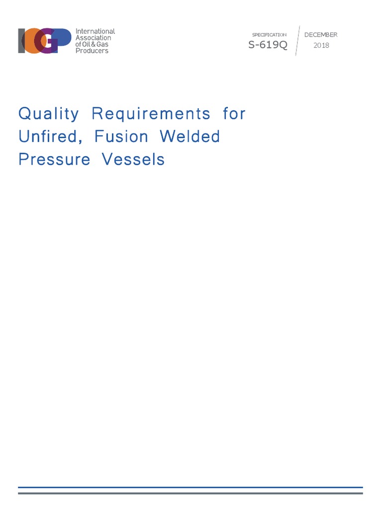 Section V - IOGP S619Q Quality Requirements | PDF