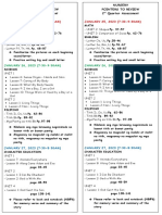 Pointers To Review 2nd Quarter