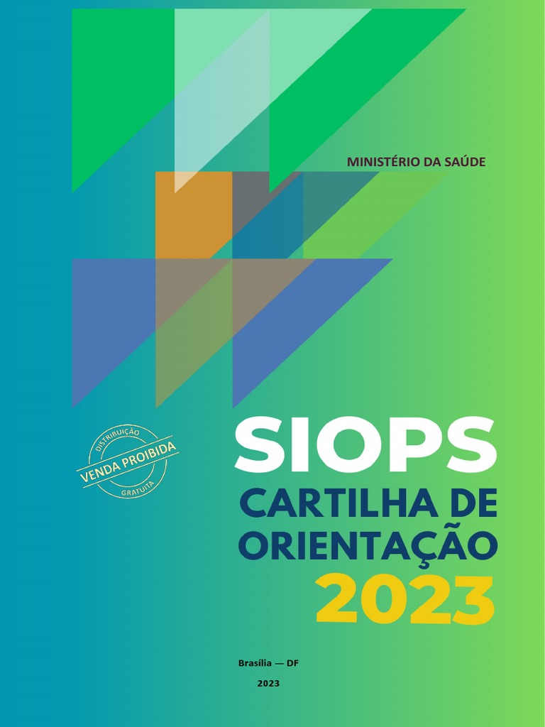 Siops Cartilha Siops 2023 Siops | PDF | Contabilidade | Emenda ...
