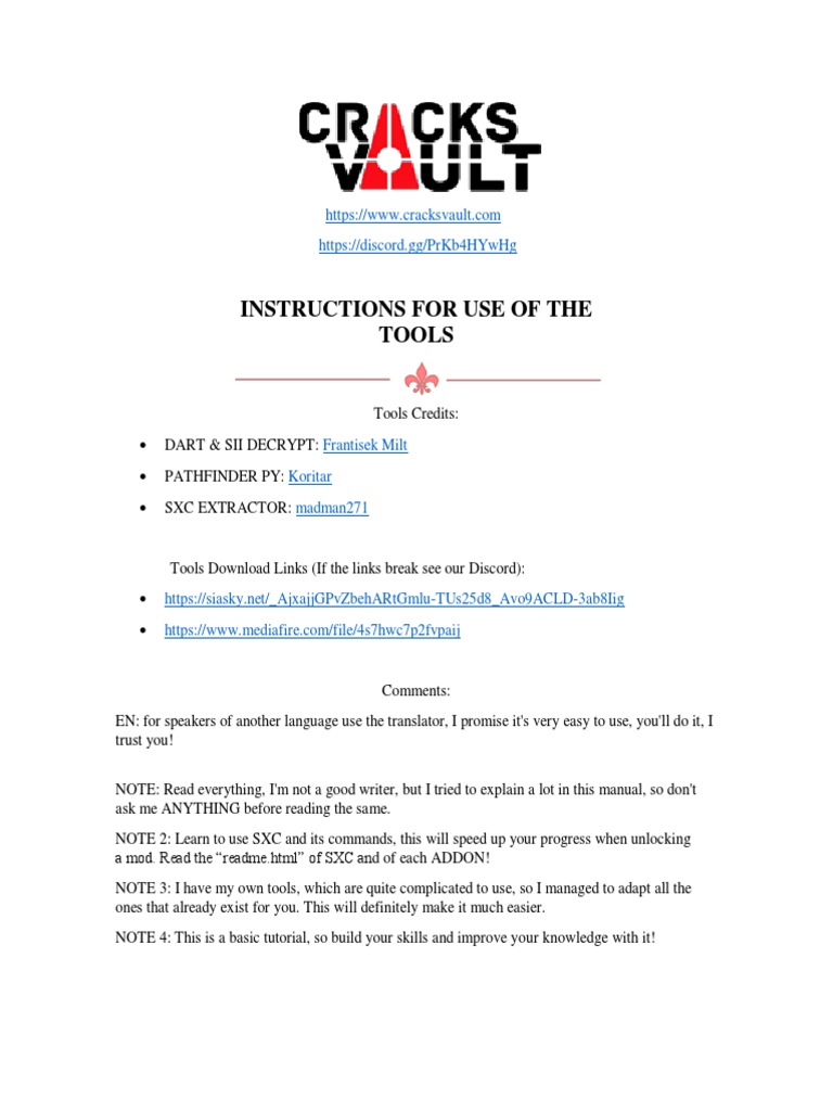 Instructions (ENGLISH) | PDF