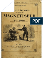 1854 Gentil Manuel Elementaire de L'aspirant Magnetiseur