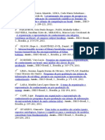 Lista de Artigos Da ISKO Brasil 2011