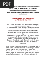 Novena Completa a San José Dormido | PDF | María, madre de Jesús | Oración