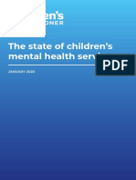 Cco The State of Childrens Mental Health Services