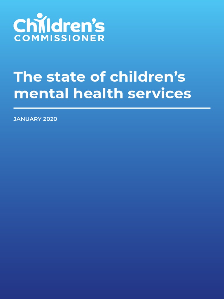 Cco the state of childrens mental health services pdf national