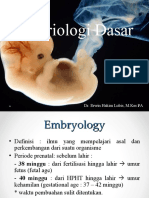 Embriologi Dasar