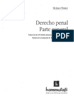 Frister, H. Derecho Penal. Pág. 423-461