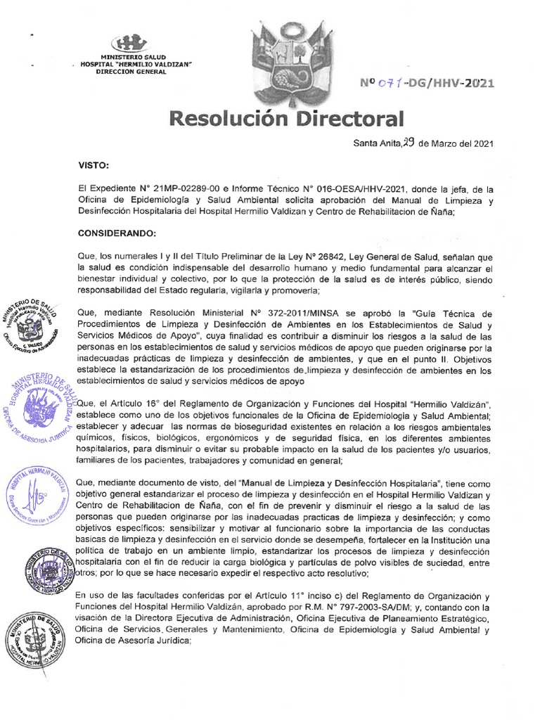 071 dg 20032021 seleccionable por fin pdf hospital infecci n
