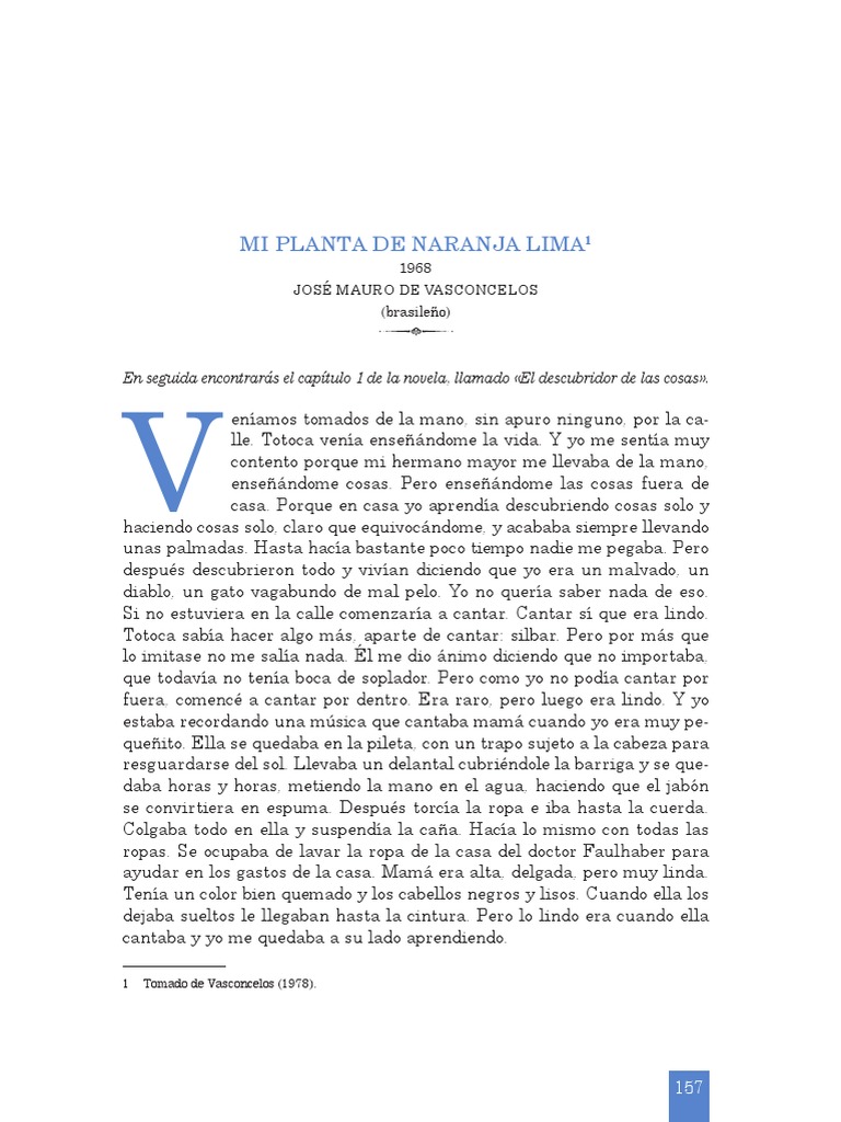 Mi Planta de Naranja Lima PDF