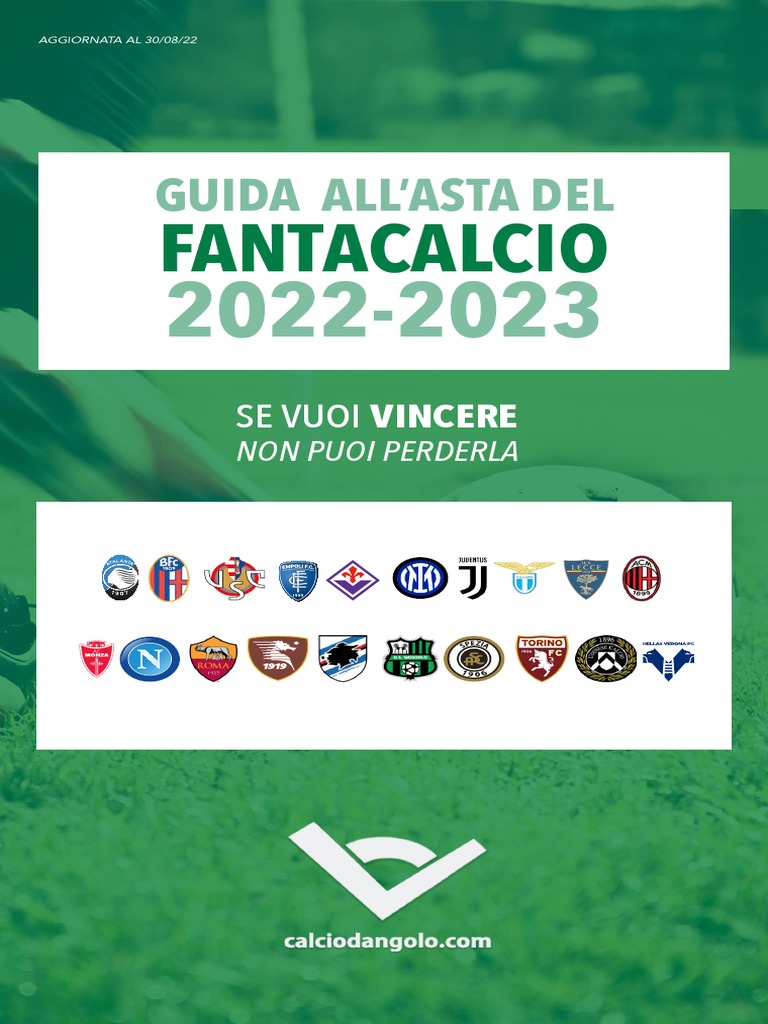 Guida Asta Fantacalcio PDF
