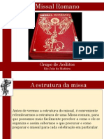 Missal Romano - Apresentacao