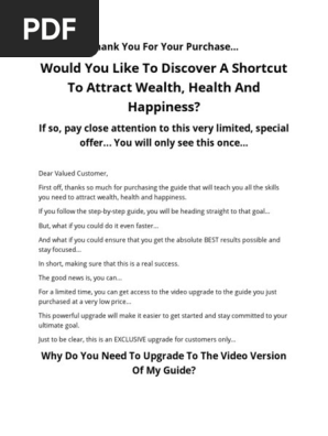 Upsell Sales Copy