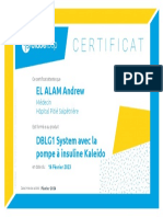 Diabeloop DBLG1 Certification