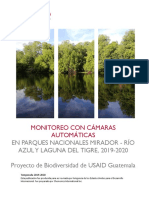 Monitoreo Con Camaras Automaticas Parques Nacionales RBM