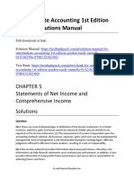 Intermediate Accounting 1st Edition Gordon Solutions Manual 1