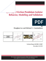 Quintuple Frivtion Pendulum Isolator