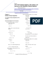 Intermediate Algebra 12th Edition Lial Solutions Manual 1