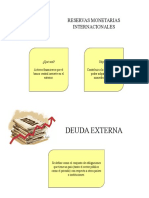 Reservas Monetarias-Deuda Extrena