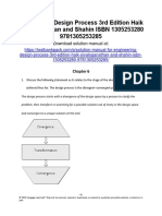 Engineering Design Process 3rd Edition Haik Solutions Manual Download