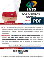 DIREITOS SOCIAIS - INSS - AULA 03