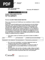 Demande de Carte de Séjour au Gabon | PDF