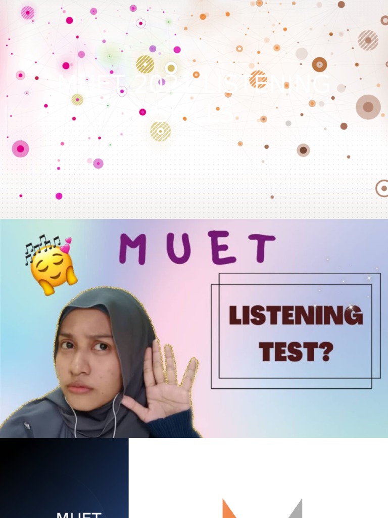 MUET 2021 Listening Test Guide | PDF