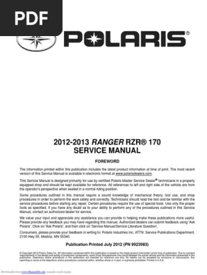 RZR 170 Cam Chain Guides Left Right Front Rear Tensioner