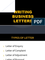 Letter of Enquiry