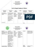 Sis - Action Plan On Filipino Brigada Pagbasa