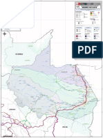 Mapa de Infraestructura de Transportes de Madre de Dios