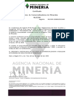 PMA/ANEXO No.5 GESTOR AUTORIZADO RESPEL/ANEXO No.3 CANTERA/CERTIFICADO EXPLOTACION DE MATERIALES