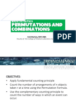 Biostat Lecture Permutation and Combination